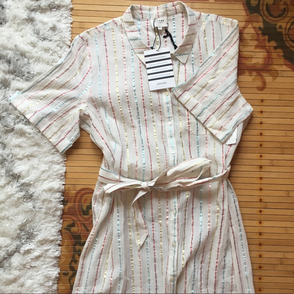 NWT Sézane Lexia Dress - L
